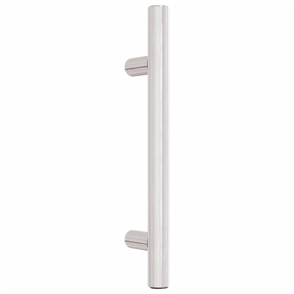 Puxadores para móveis 20 pcs 96 mm aço inoxidável prateado