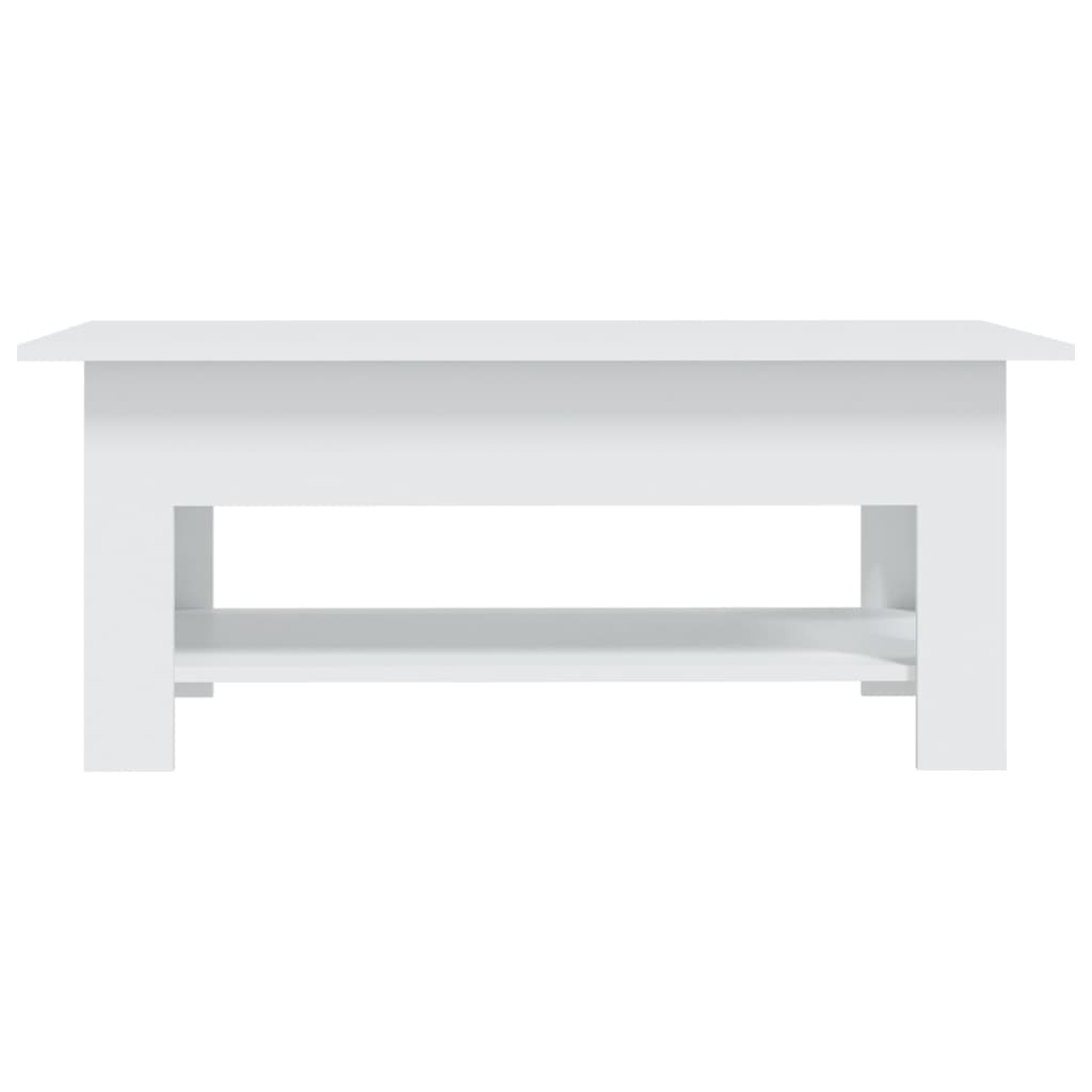 Mesa de centro 102x55x42 cm aglomerado branco
