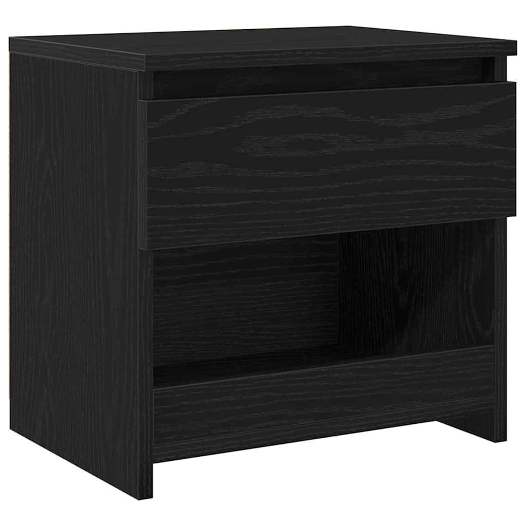 Armário de cabeceira carvalho preto 40 x 30 x 39 cm