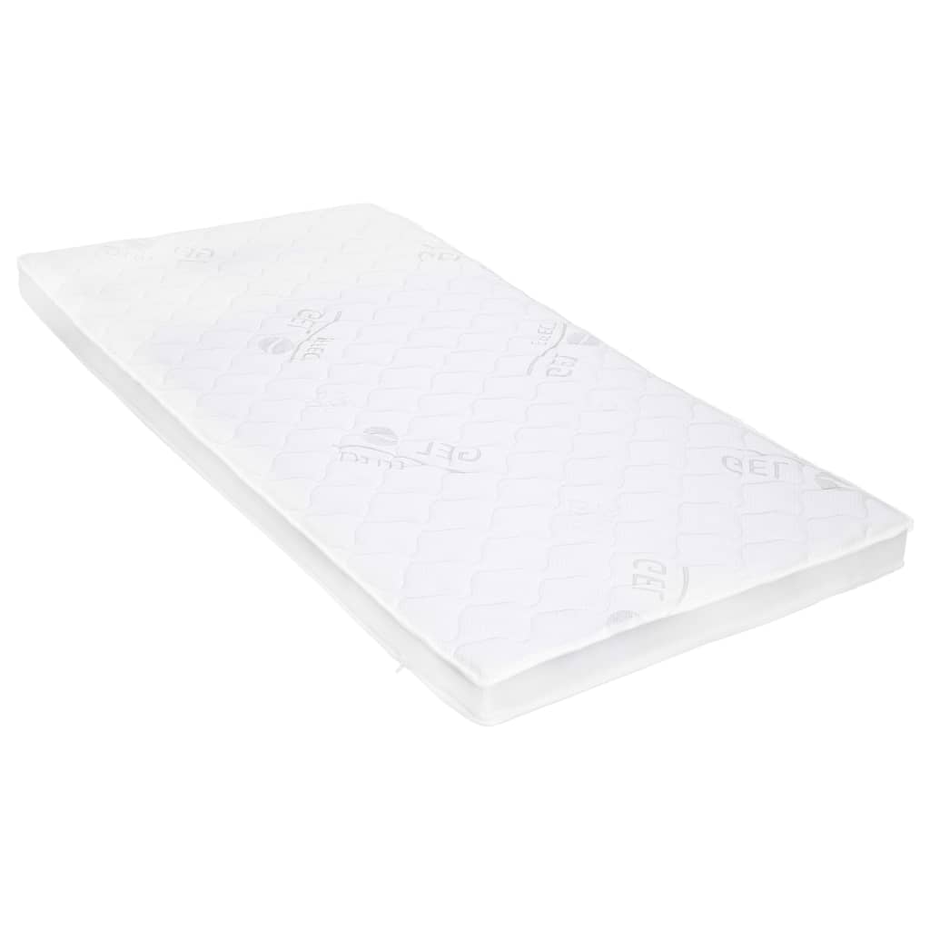 Sobrecolchão 100x200 cm espuma de gel 7 cm