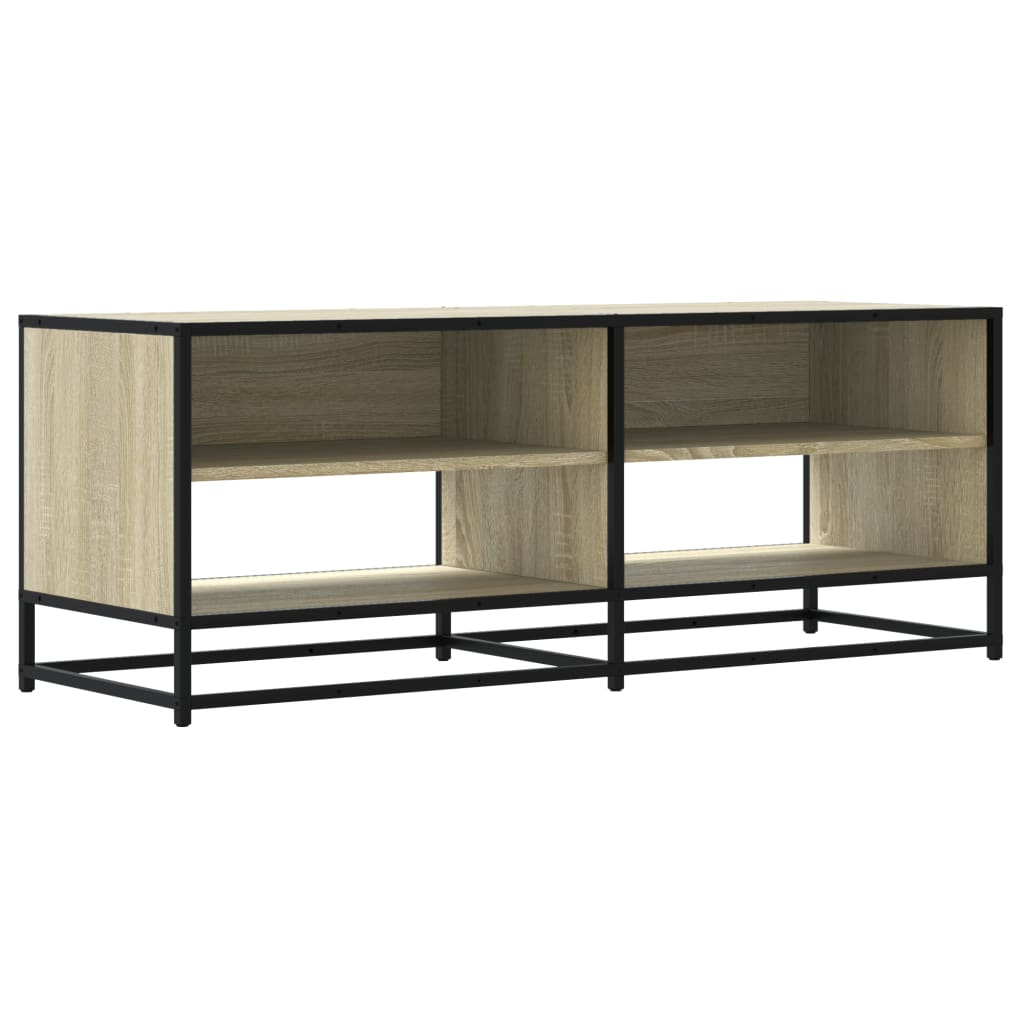 Móvel TV 120,5x40x46 cm derivados madeira/metal carvalho sonoma