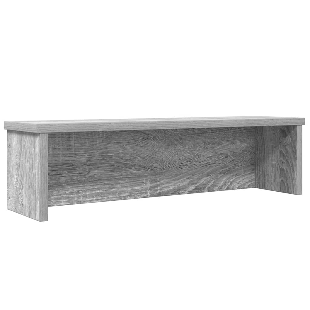 Racks de cozinha empilhável 2 pcs cinza sonoma 50x15x16 cm