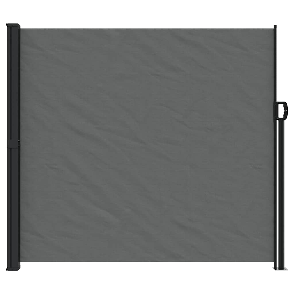 Toldo lateral retrátil antracite 180x300 cm
