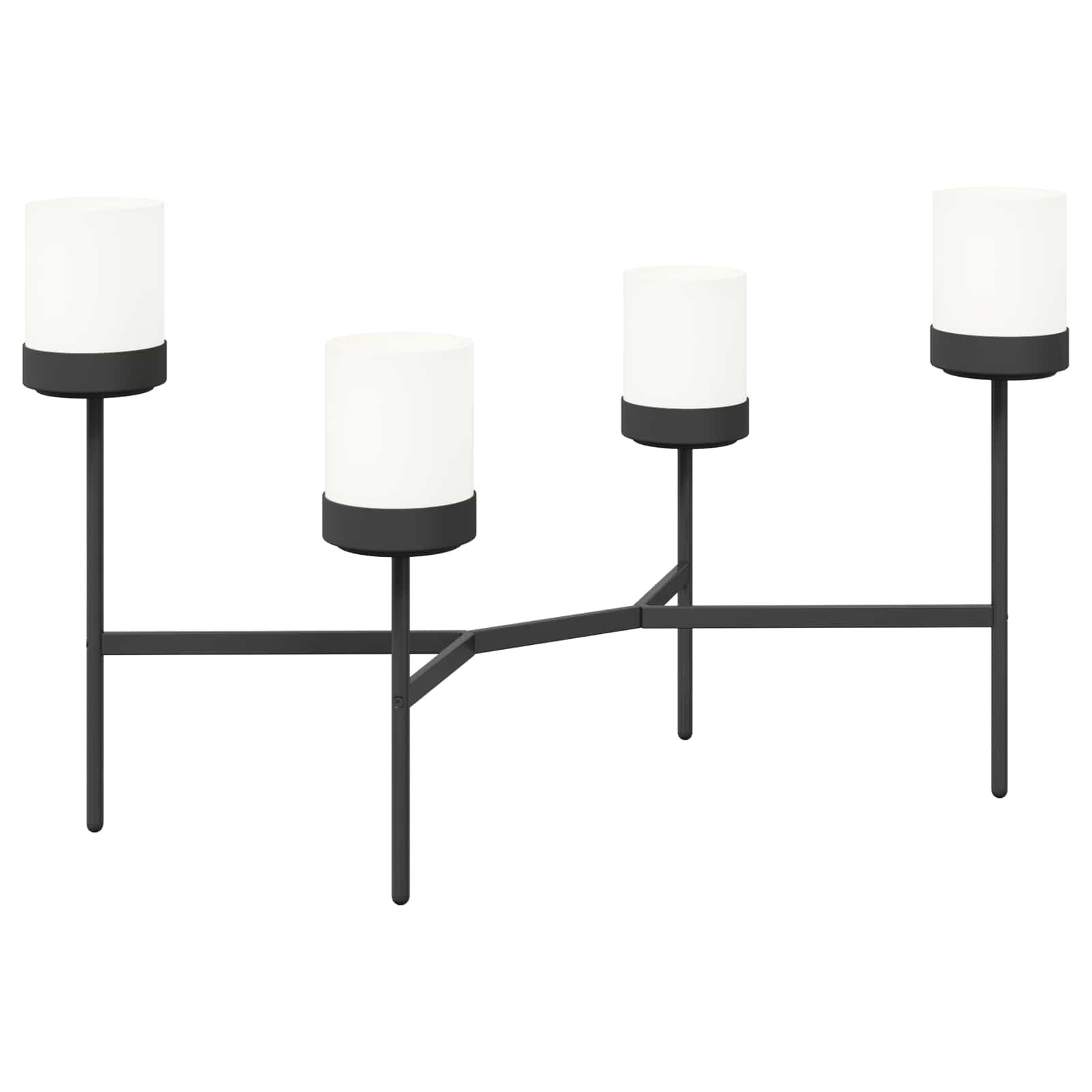 Suporte para flores branco 125 x 55 x 81 cm polipropileno e aço