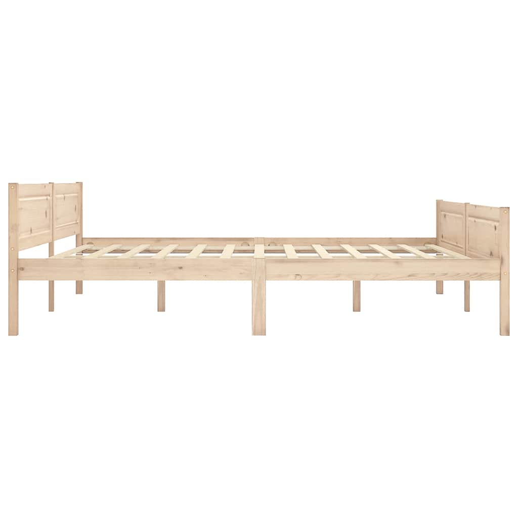 Estrutura de cama em pinho maciço 180x200 cm