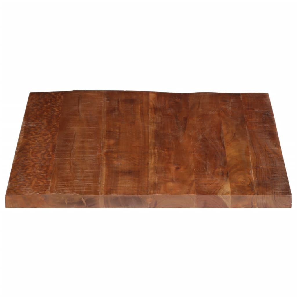 Tampo de mesa retangular 110x80x2,5cm madeira recuperada maciça