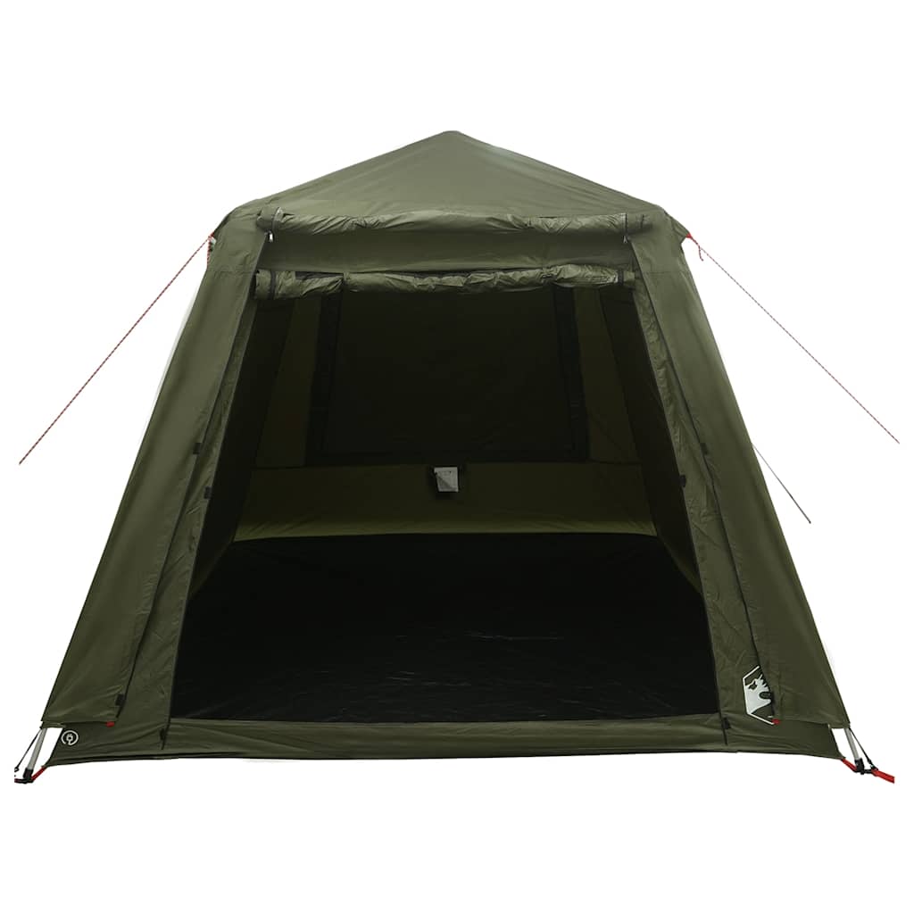 Tenda de pesca para 4 pessoas libertação rápida verde azeitona