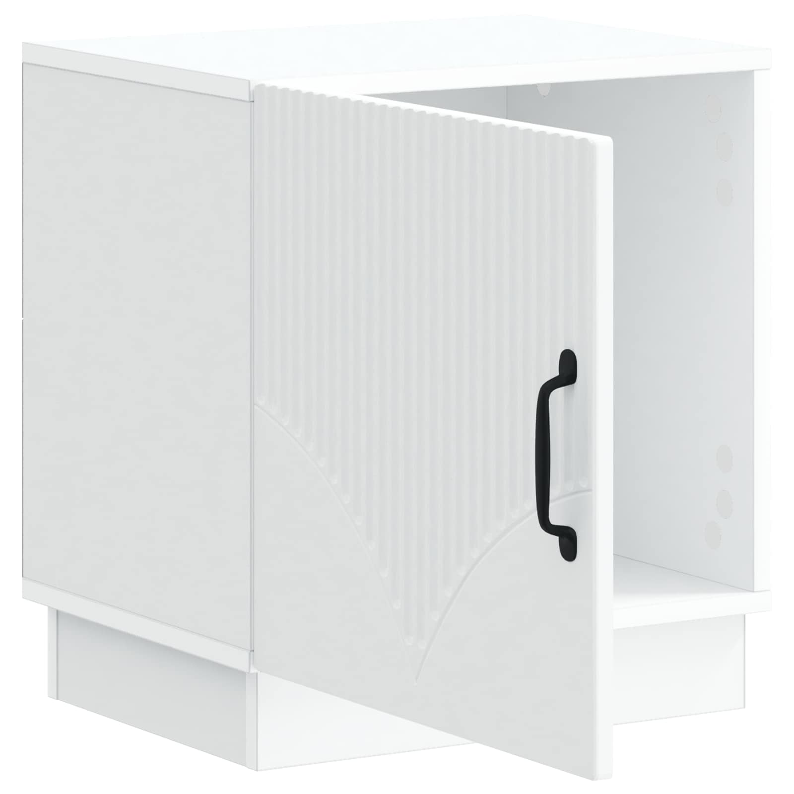 Mesa-de-cabeceira branco 43 x 34,5 x 47 cm derivados de madeira