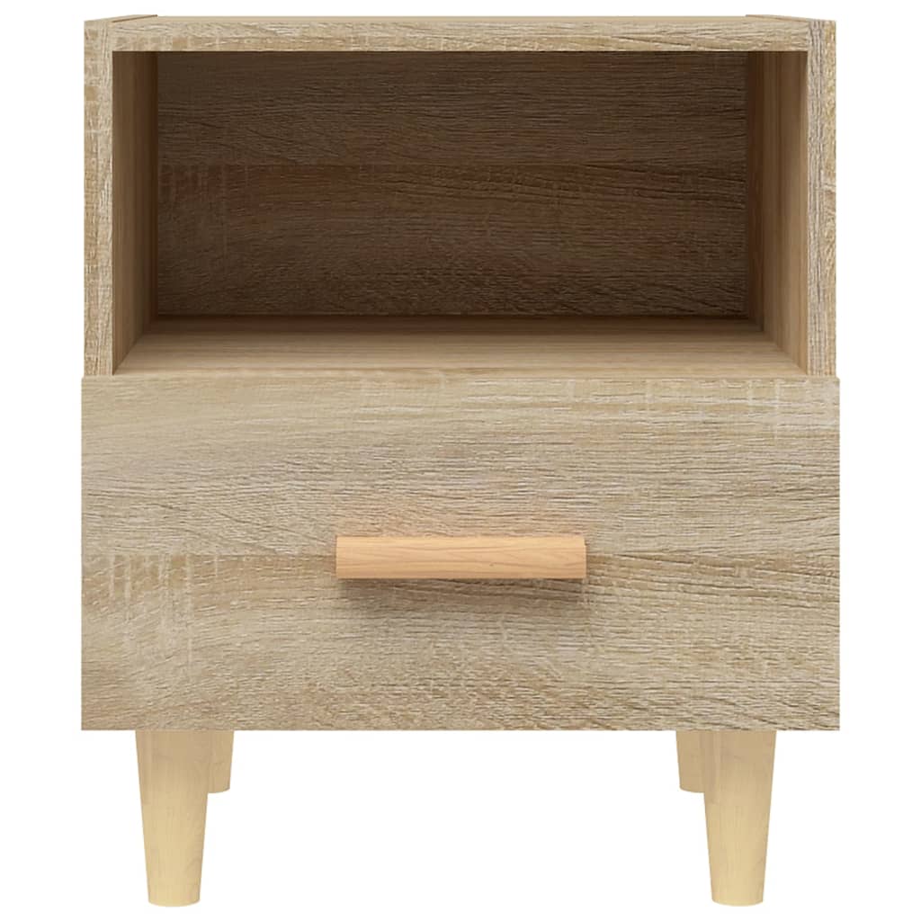 Mesas de cabeceira 2 pcs 40x35x47 cm carvalho sonoma
