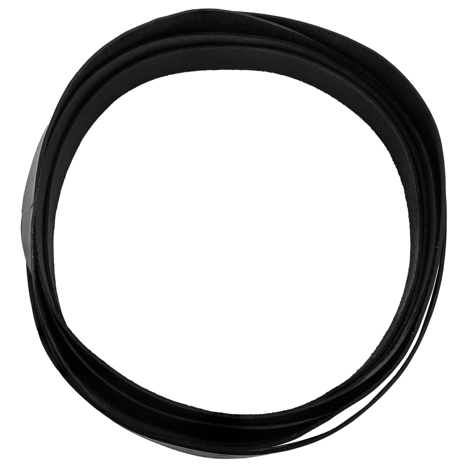 Pulseira de couro preto 1000 x 3,5 cm couro