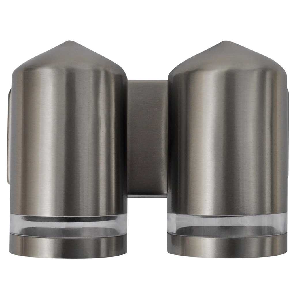 41103 Candeeiro LED de parede down com forma cónica aço inoxidável