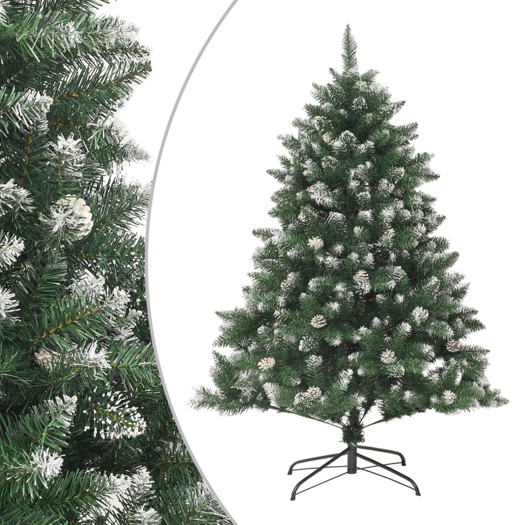 Árvore de natal artificial com suporte 120 cm PVC