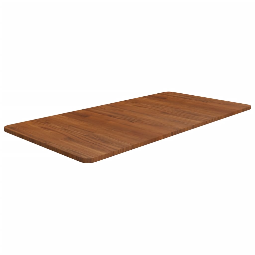 Bancada p/ wc 100x50x1,5 cm madeira tratada castanho-escuro