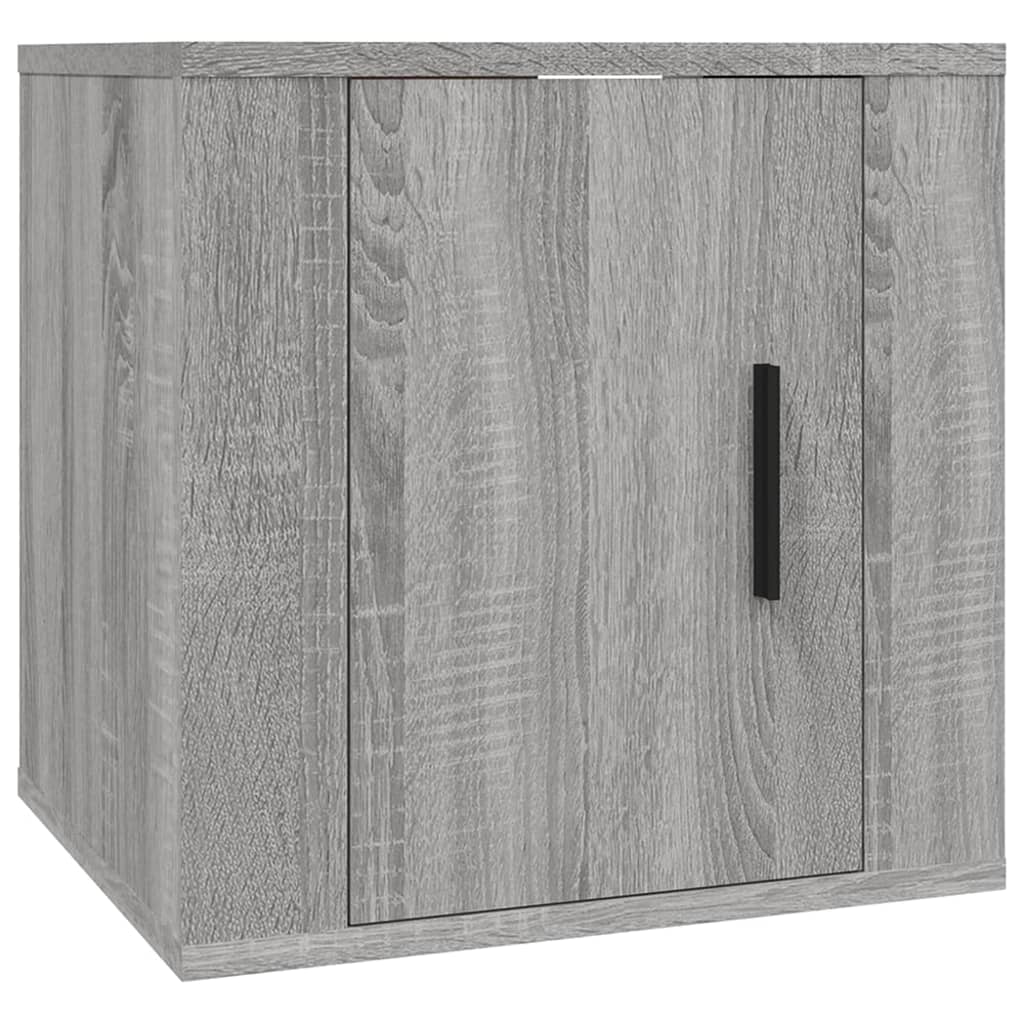 Móvel de TV de parede 40x34,5x40 cm cinzento sonoma