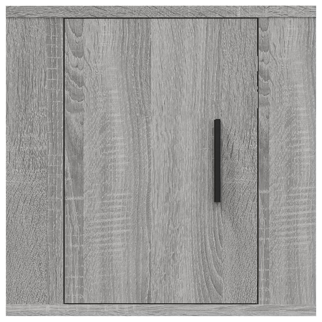 Móvel de TV de parede 40x34,5x40 cm cinzento sonoma