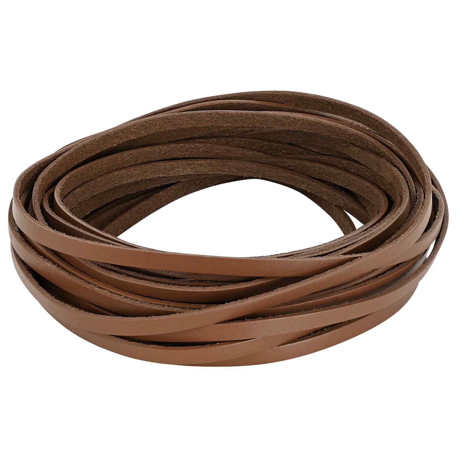 Pulseira de couro castanho 500 x 0,6 cm couro