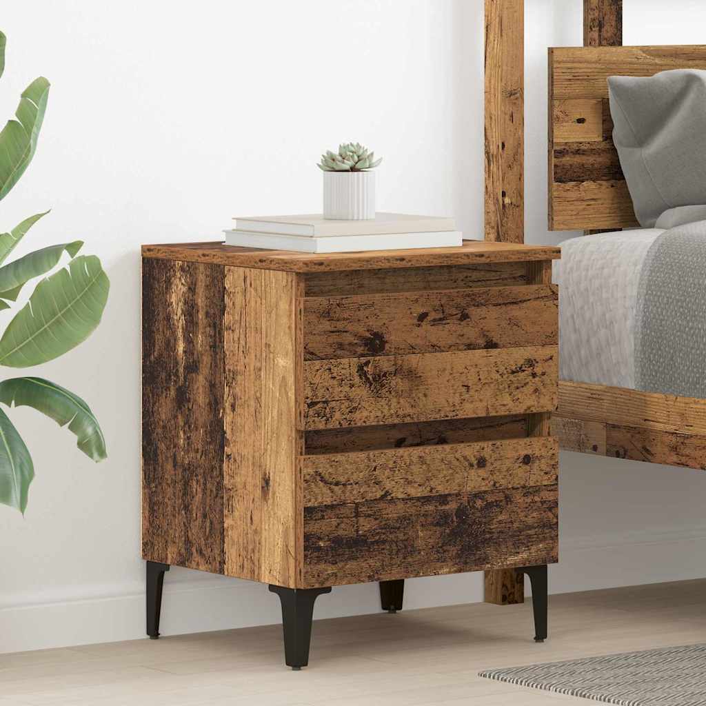 Armário de cabeceira madeira antiga 40 x 35 x 50 cm