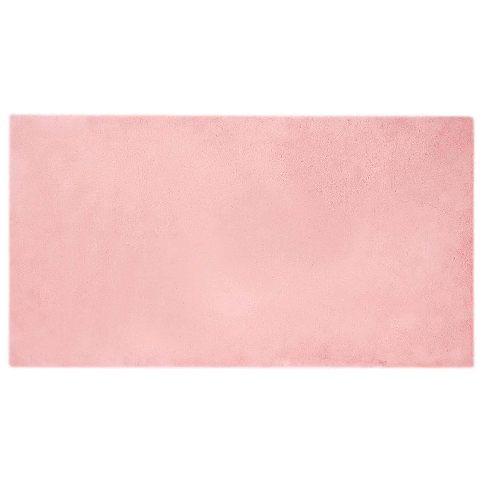 Tapete antideslizante de sintética de coelho olite rosa