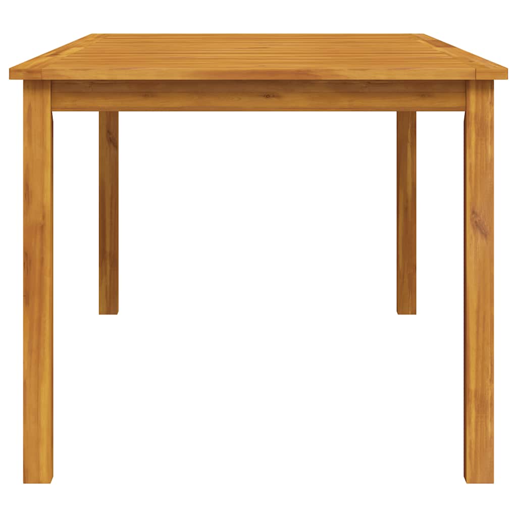 Mesa de jantar p/ jardim 180x90x75 cm madeira de acácia maciça
