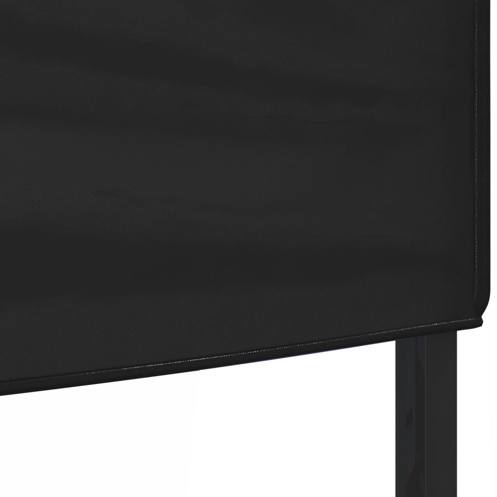 Tenda para festas dobrável 3x3 m preto