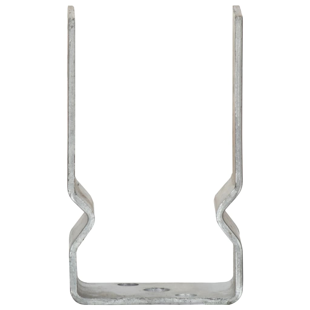 Âncoras de vedação 12 pcs 8x6x15 cm aço galvanizado prateado