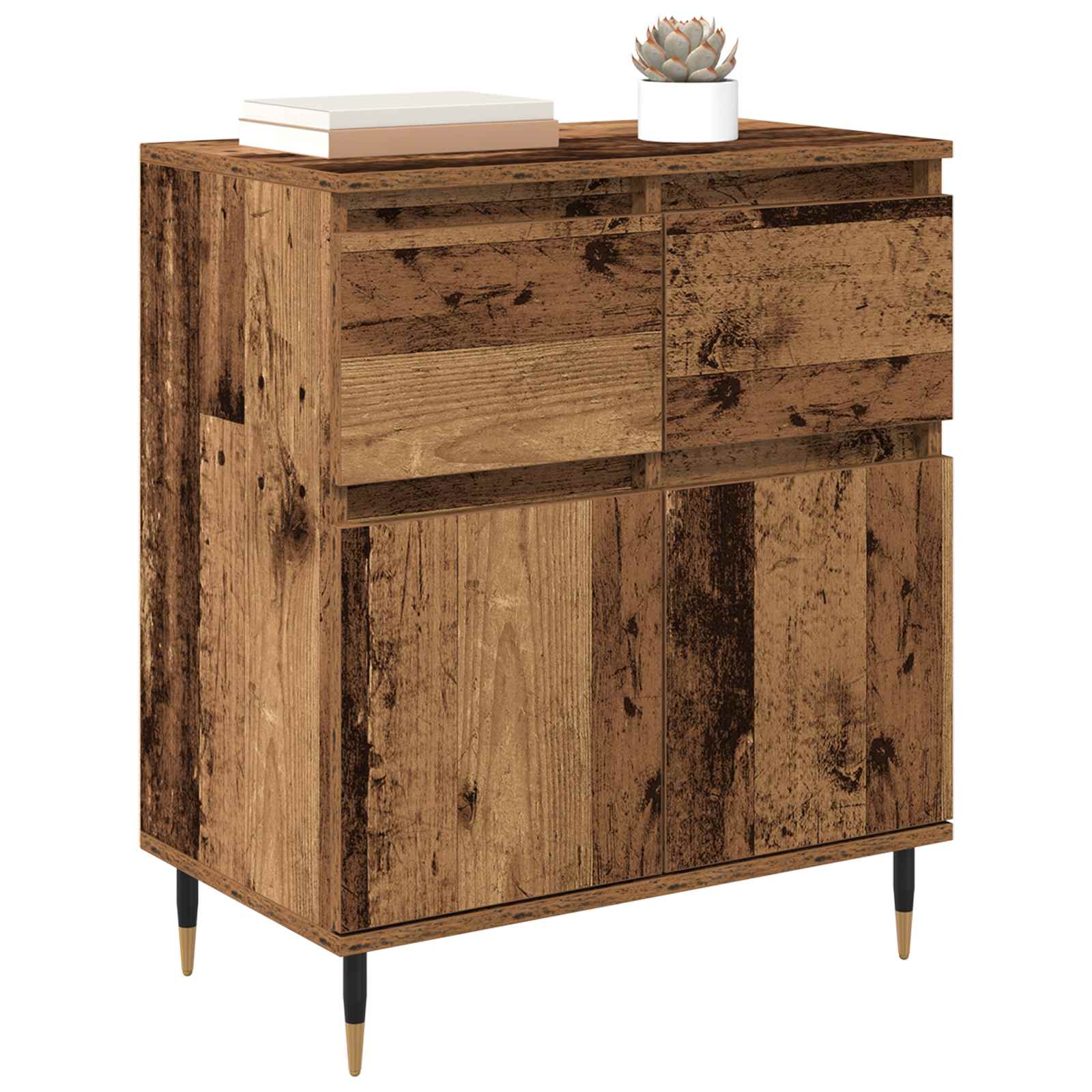 Buffet com gaveta madeira antiga 60 x 35 x 70 cm