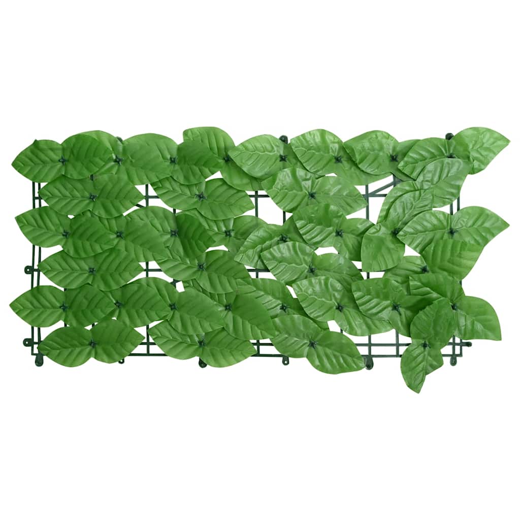 Tela de varanda com folhas verdes 600x100 cm
