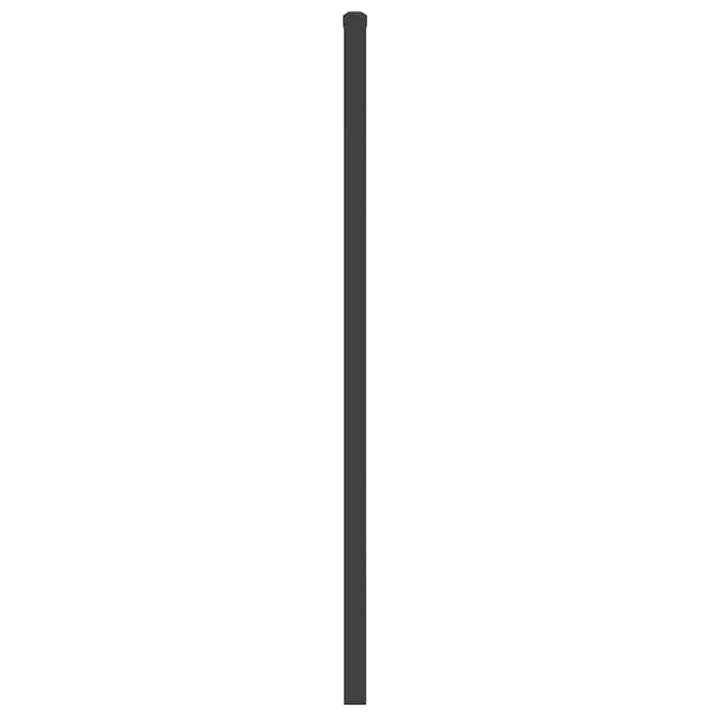 Cabeceira de substituição 100 cm metal preto