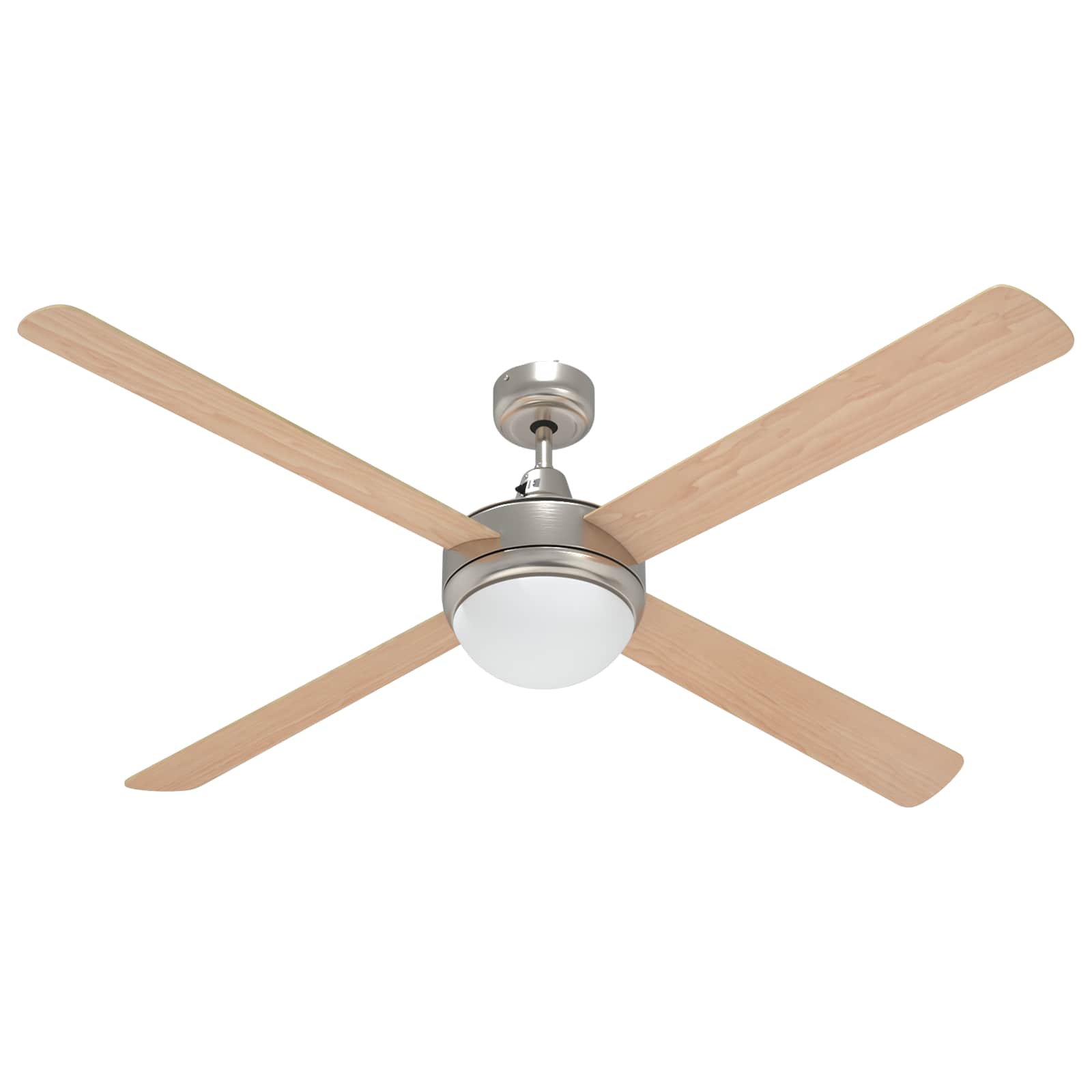 Ventoinha de teto com luz e controle remoto ø 130 cm sonoma