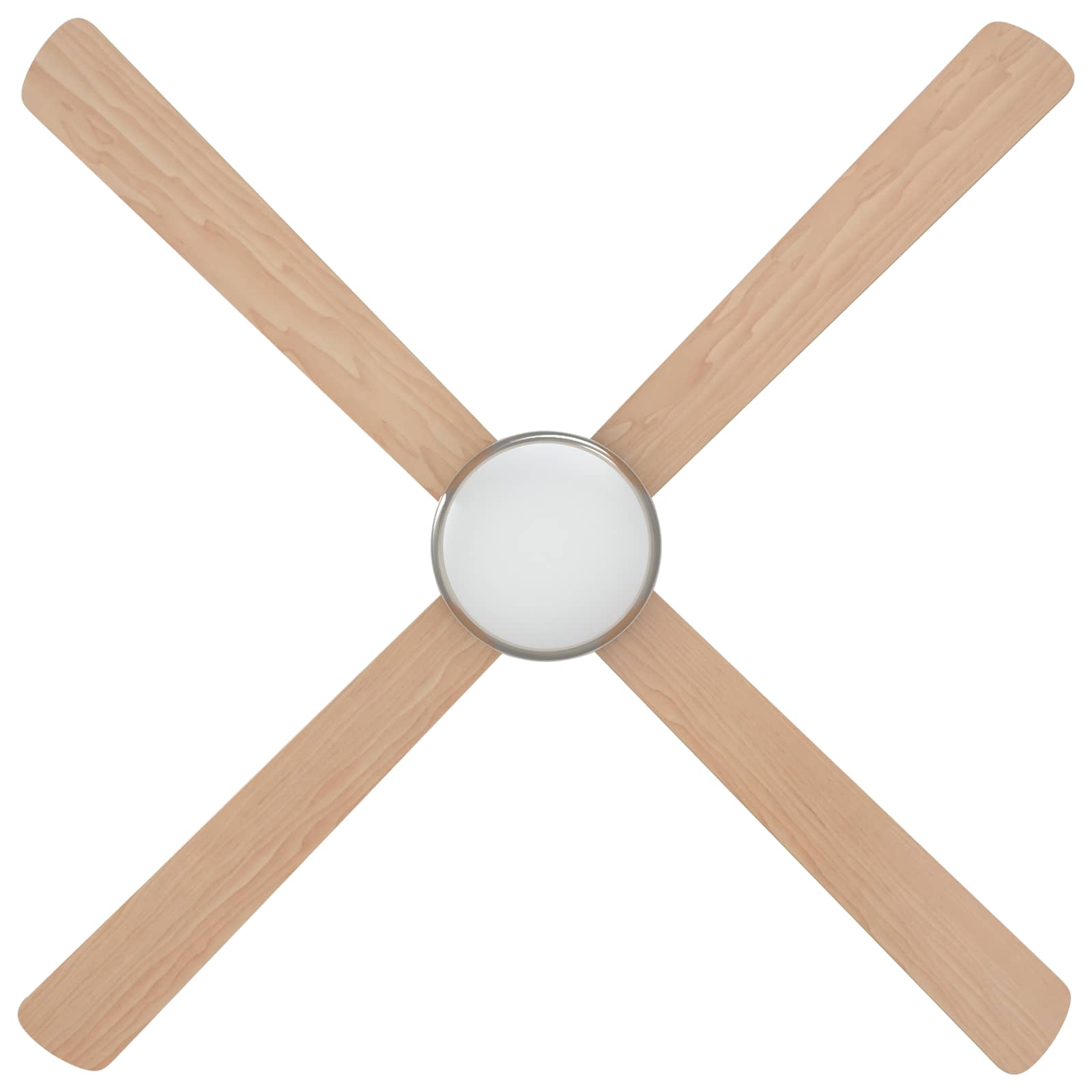 Ventoinha de teto com luz e controle remoto ø 130 cm sonoma