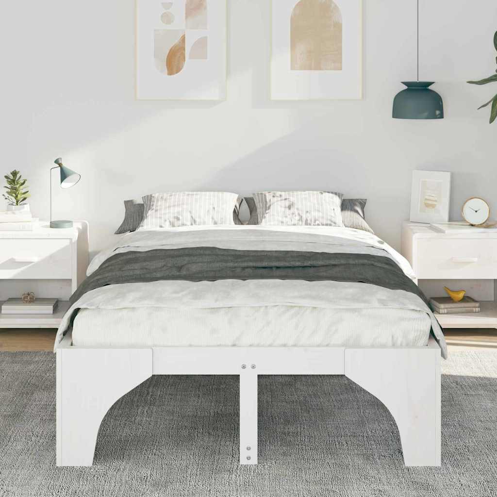 Estrutura da cama branco 120 x 200 cm