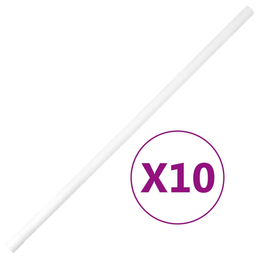 Calhas para cabos com clipes ø25 mm 10 m PVC