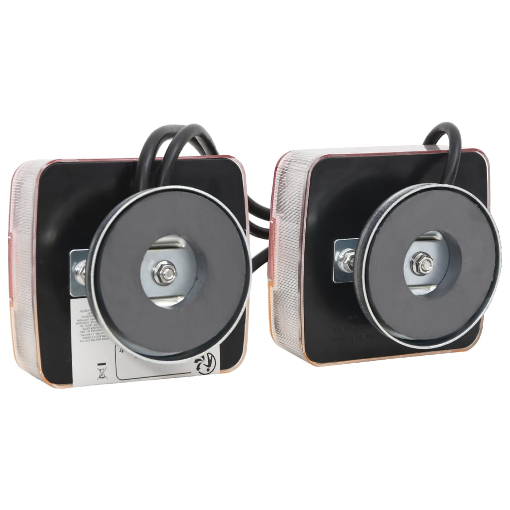 Farolins de reboque 2 pcs lâmpada LED 12v vermelho