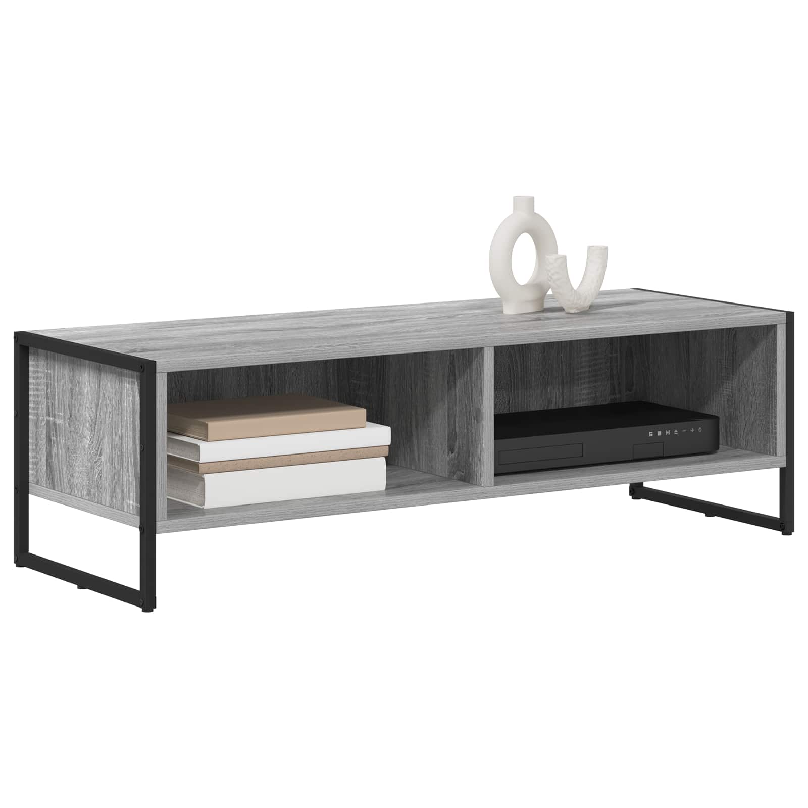 Gabinete para TV 100 x 36,5 x 30,5 cm cinza sonoma
