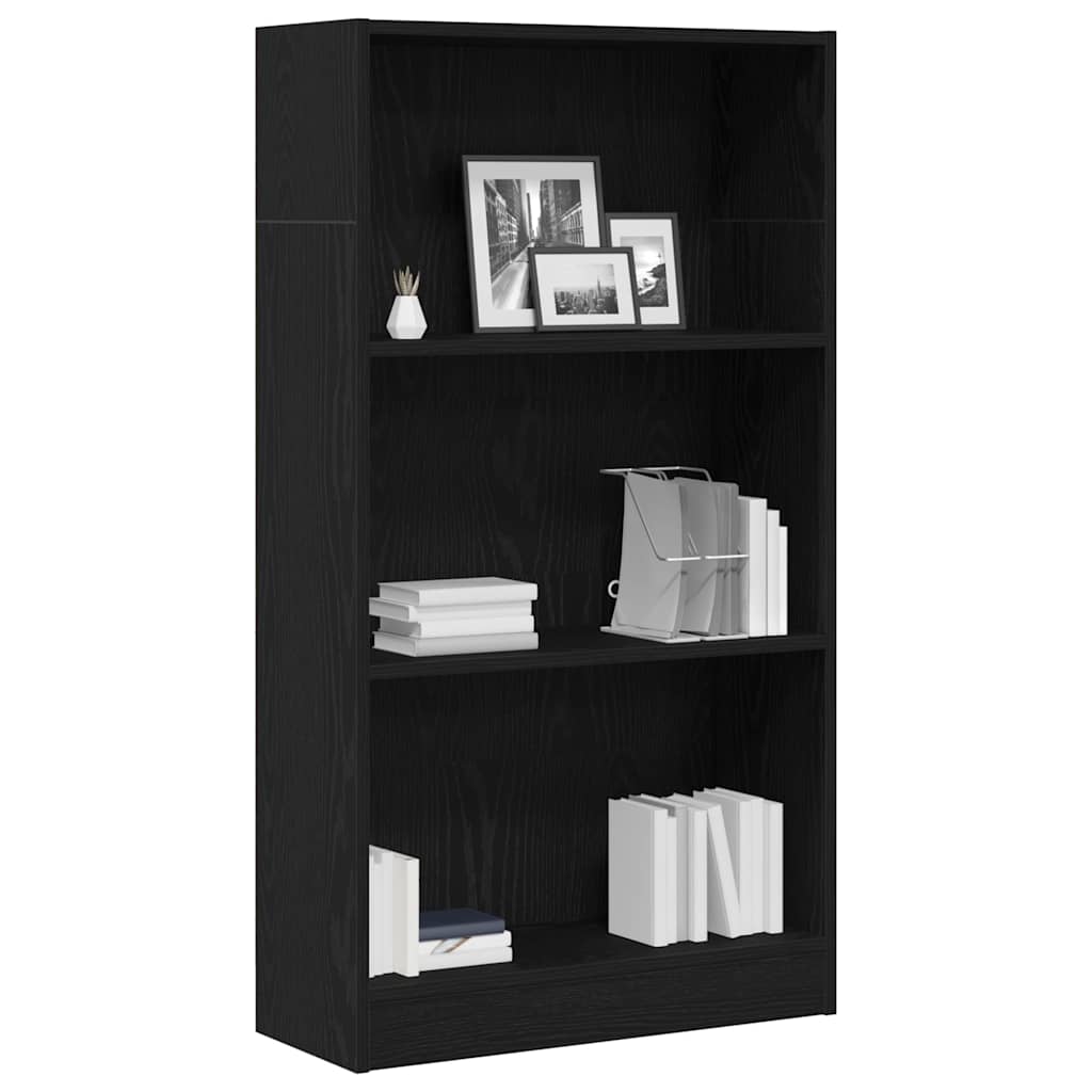 Estante 60x24x109 cm derivados de madeira carvalho preto