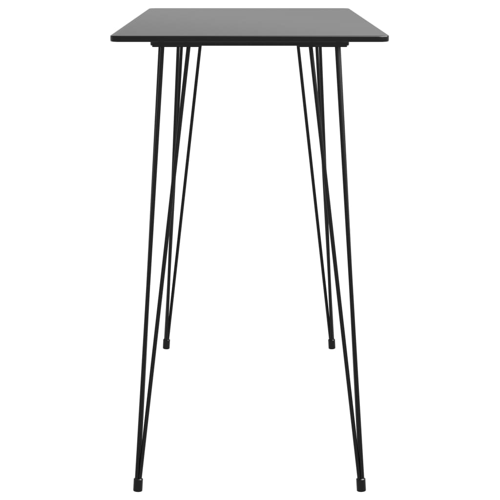 5 Pcs conjunto de bar preto e branco
