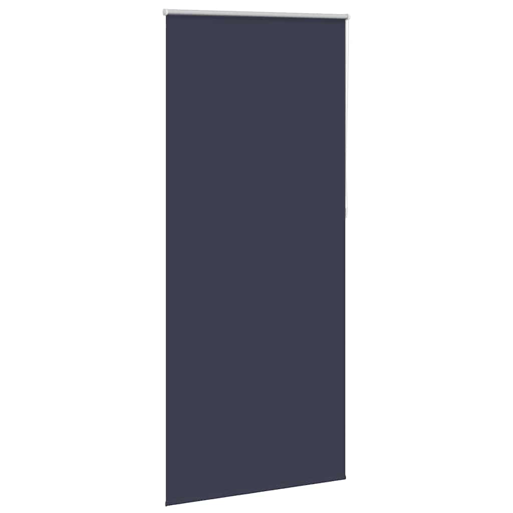 Cortina de rolo blackout, 124,4 x 230 cm, largura do tecido 120 cm, cor náutica.