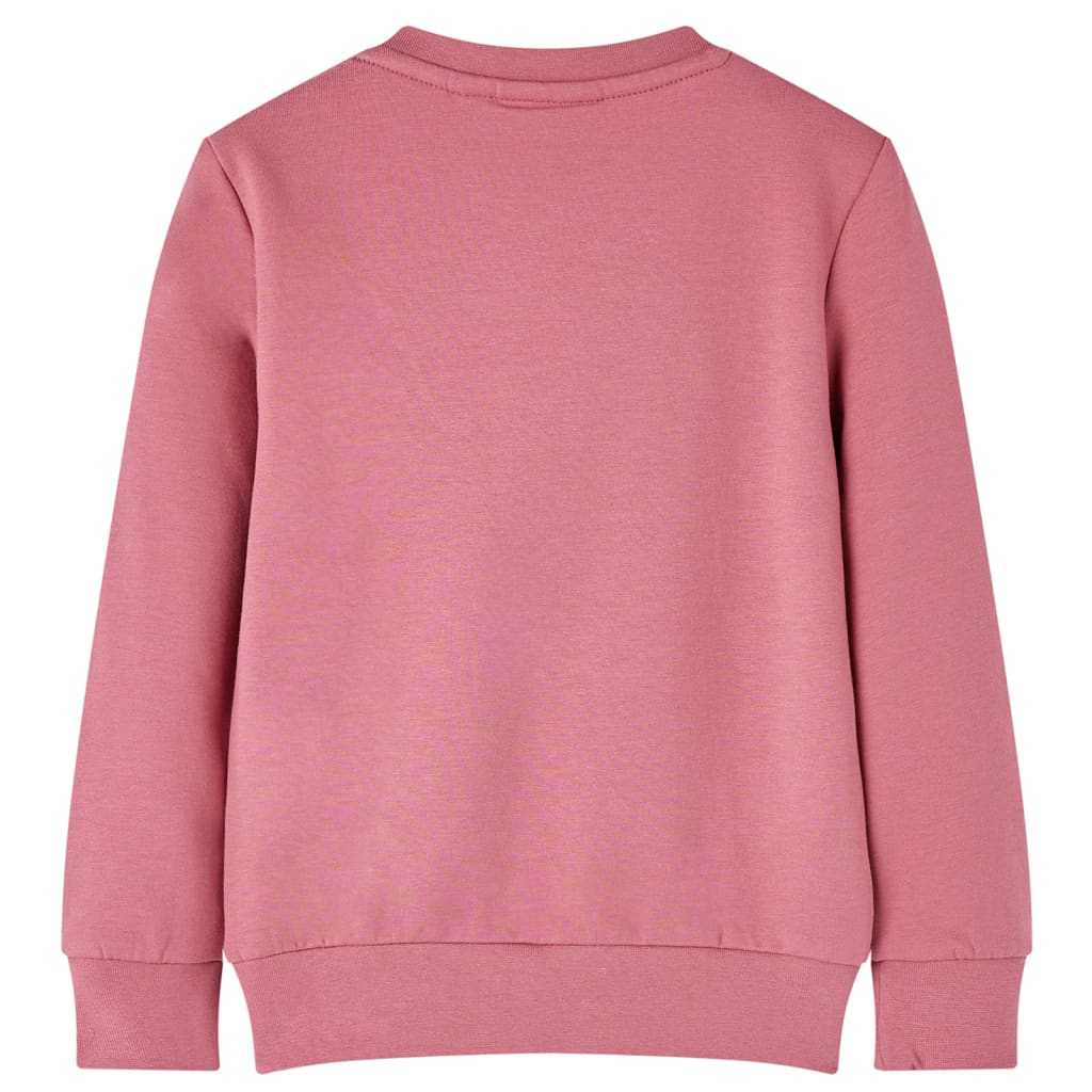 Sweatshirt para criança cor framboesa 92