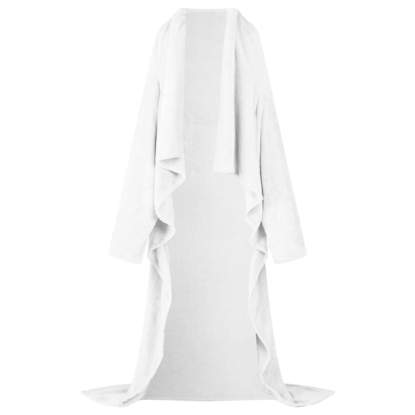 Sweatshirt manta branco f flanela