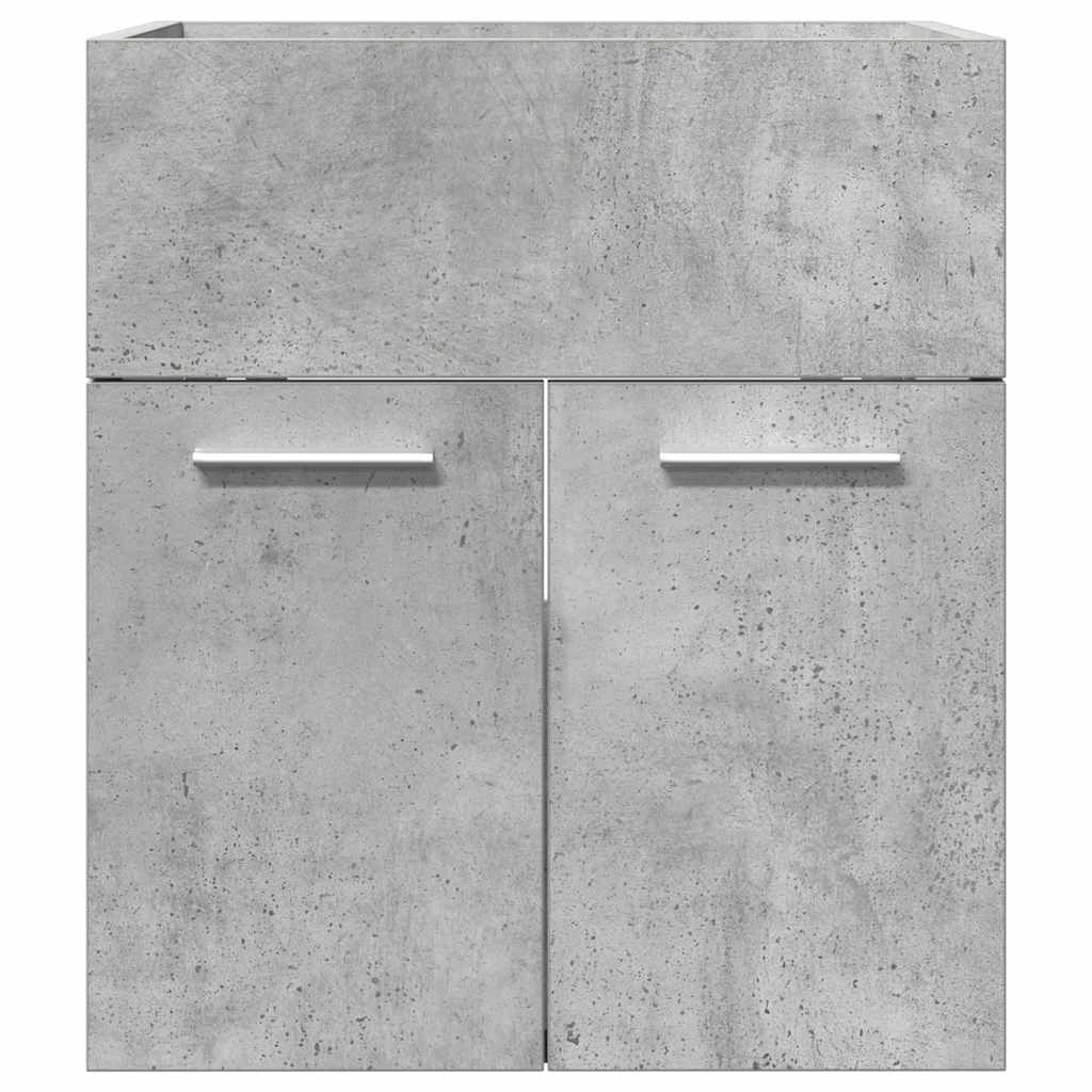 Móvel p/ lavatório 41x38,5x46 cm deriv. madeira cinza cimento