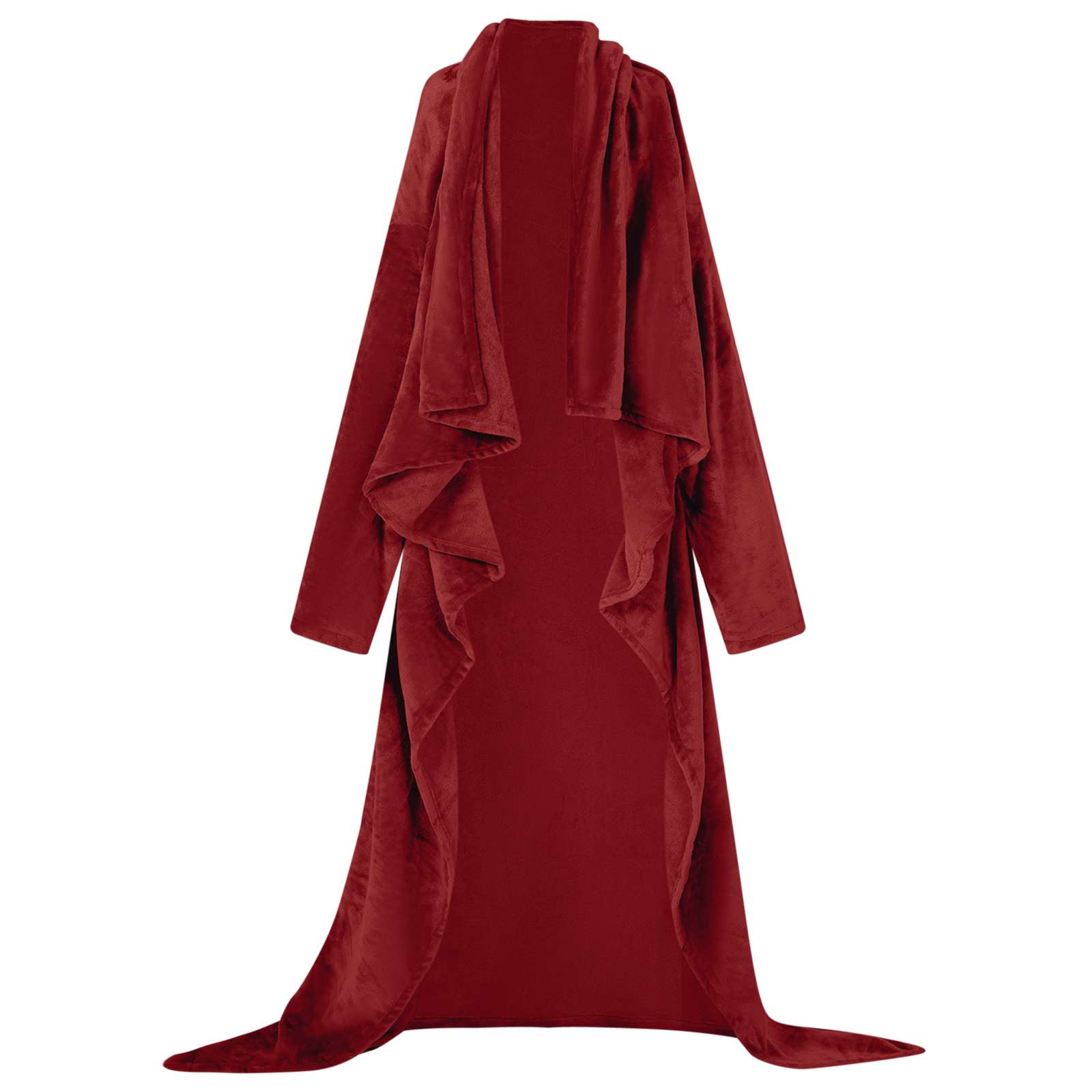 Sweatshirt manta vermelho bordeaux f flanela