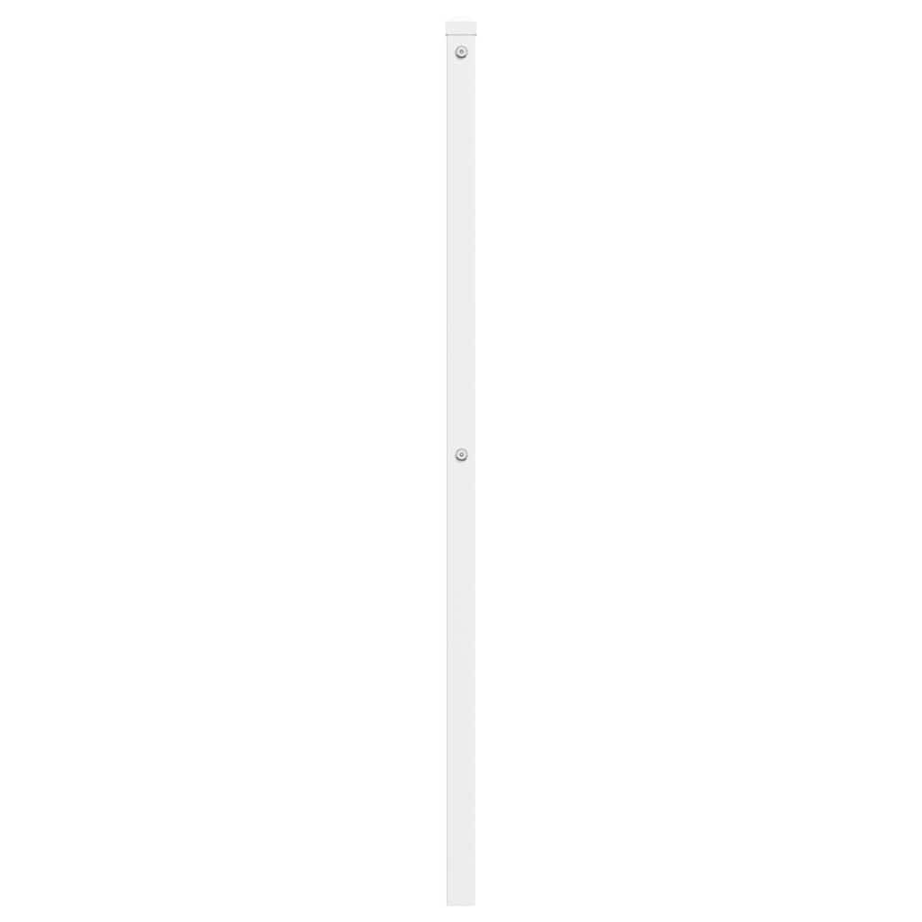 Cabeceira de substituição 200 cm metal branco