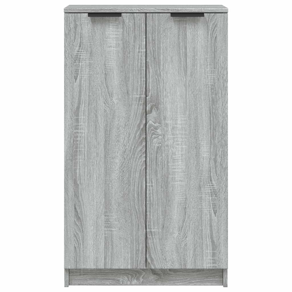 Sapateira 59x35x100 cm derivados de madeira sonoma cinza