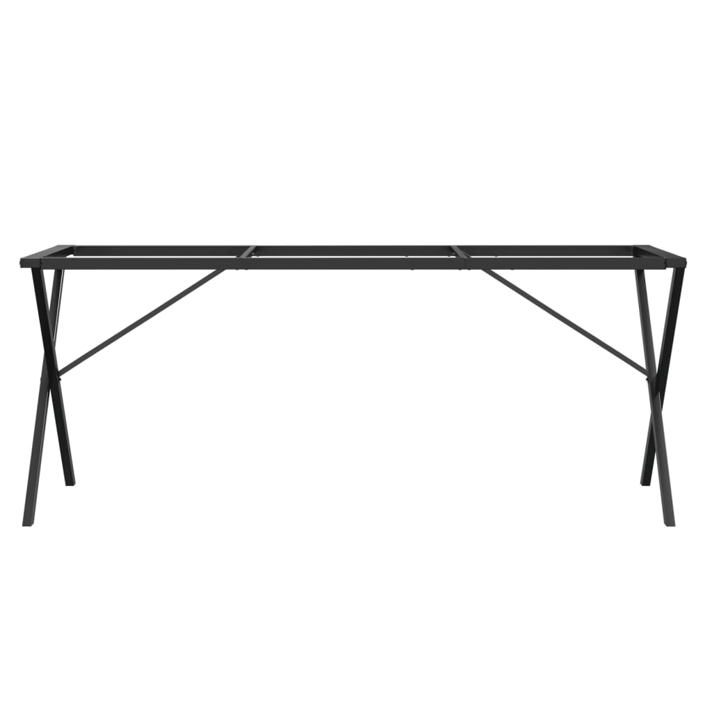 Pernas para mesa de jantar estrutura em x aço