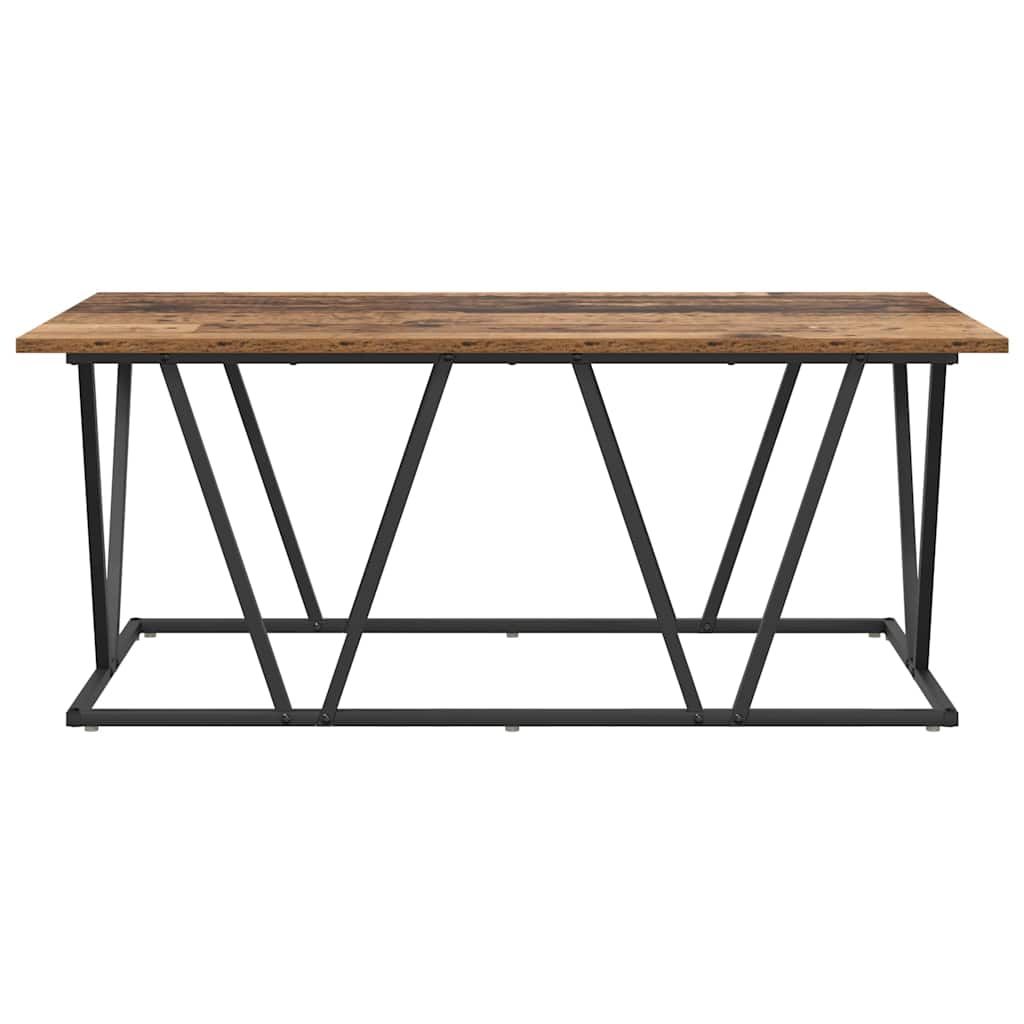 Mesa de centro madeira antiga 100 x 50 x 40 cm