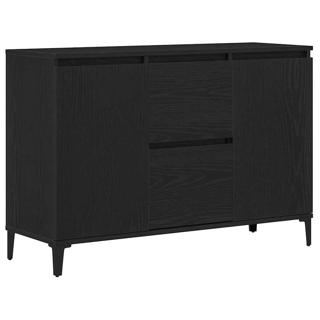 Buffet carvalho preto 104 x 35 x 70 cm derivados de madeira