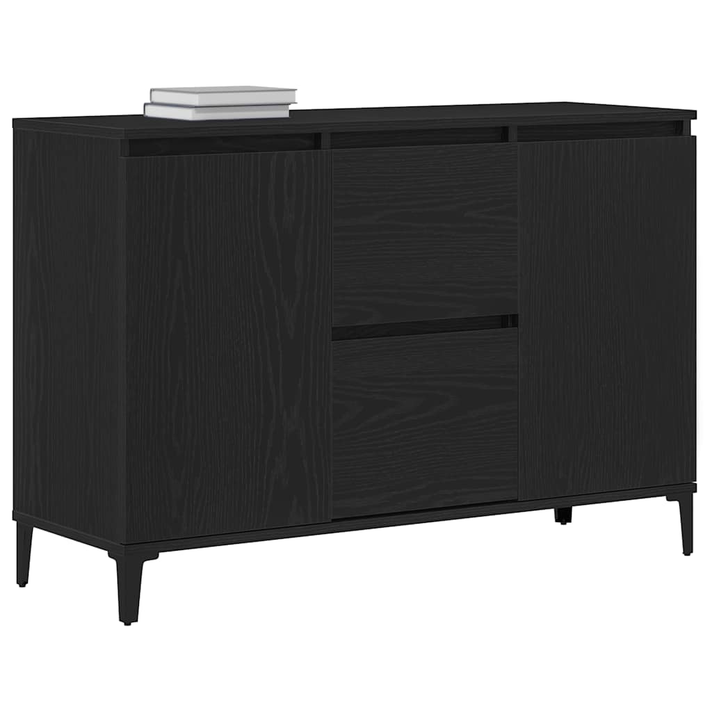 Buffet carvalho preto 104 x 35 x 70 cm derivados de madeira