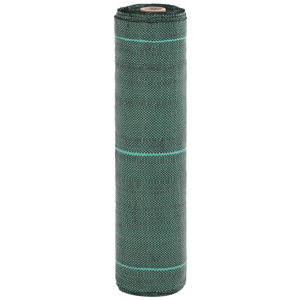 Tela para ervas daninhas 0,5x10 m PP verde