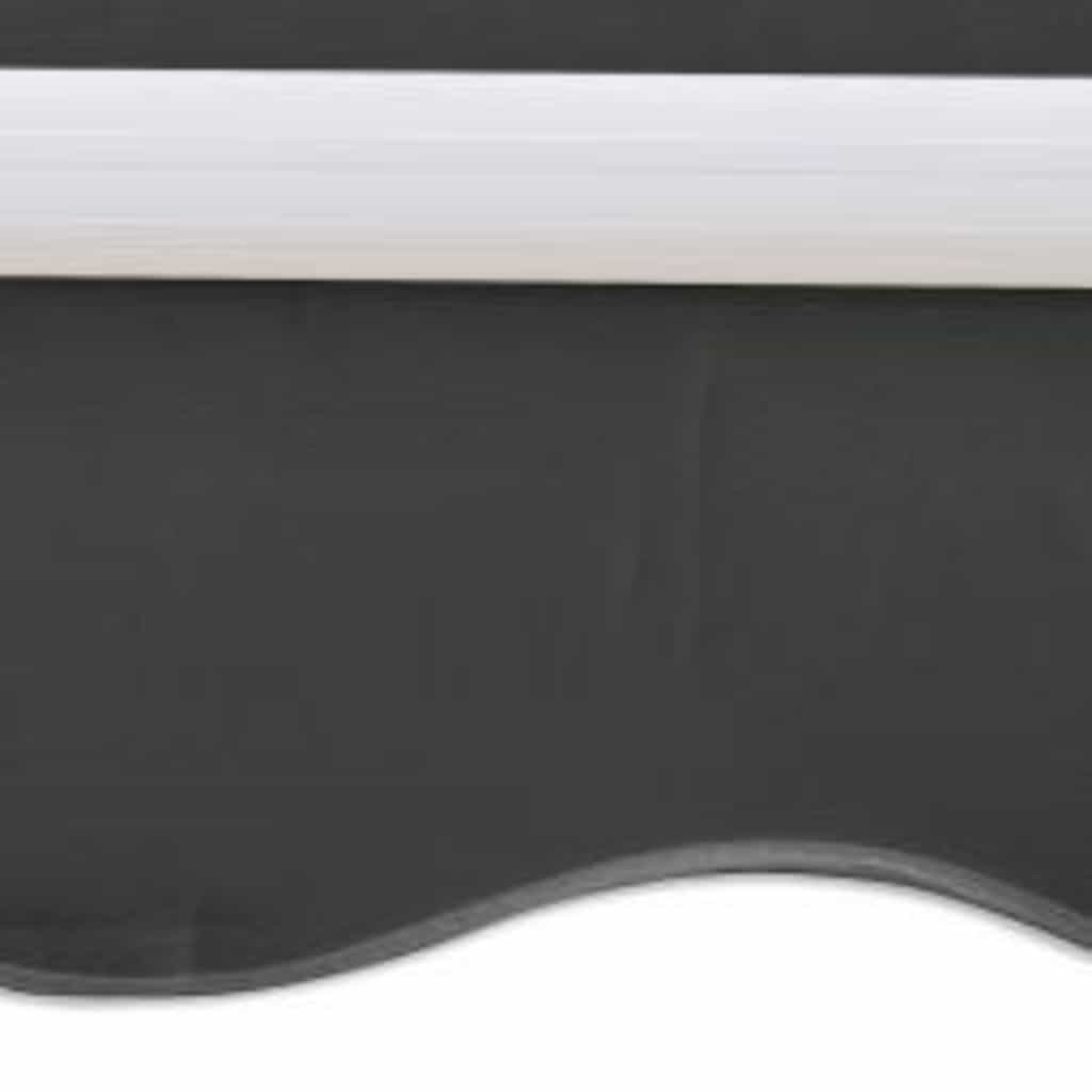 Toldo dobrável motorizado 600 cm antracite