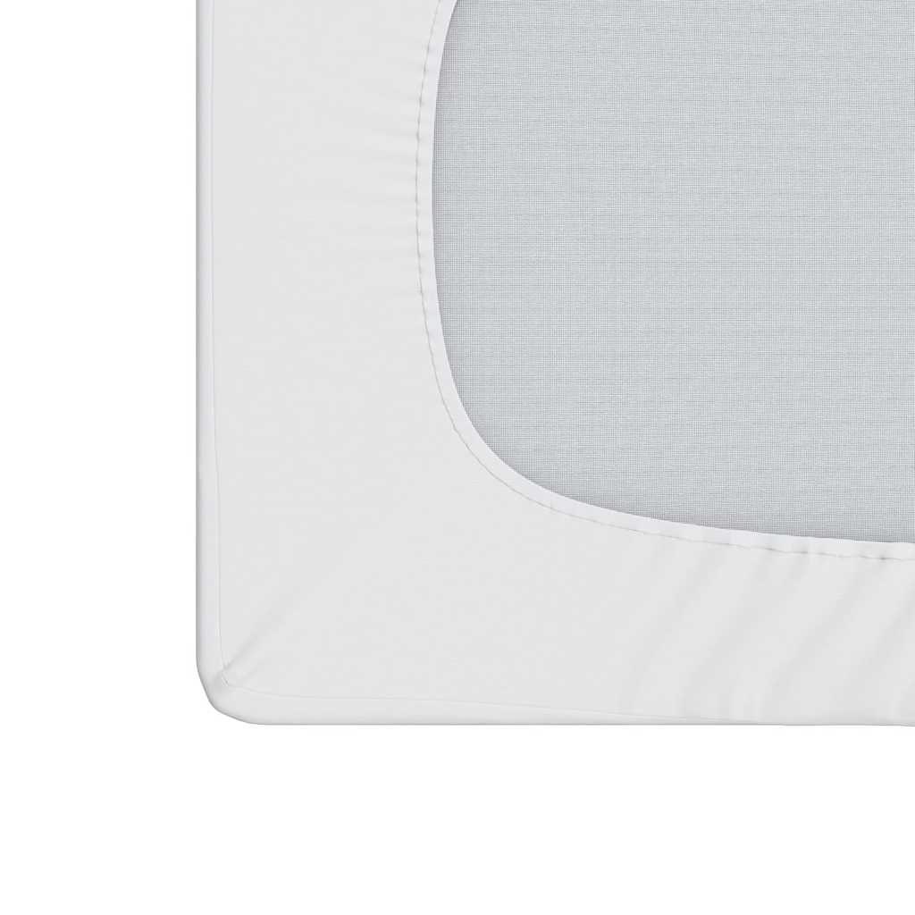 Protetor de colchão impermeável 100x200 cm branco